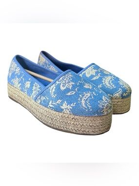The Pioneer Woman Blue Espadrille Platform